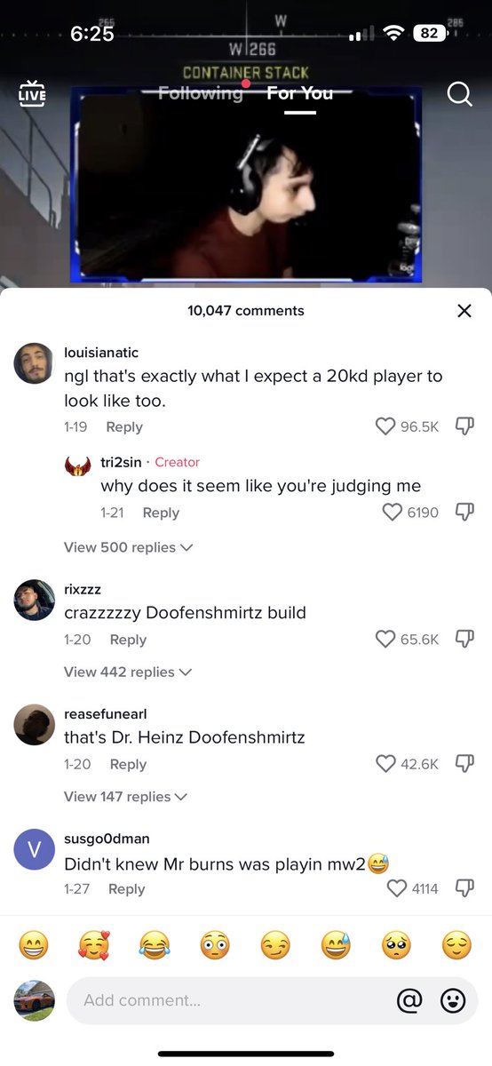 😂😂😂 6mil views on TikTok