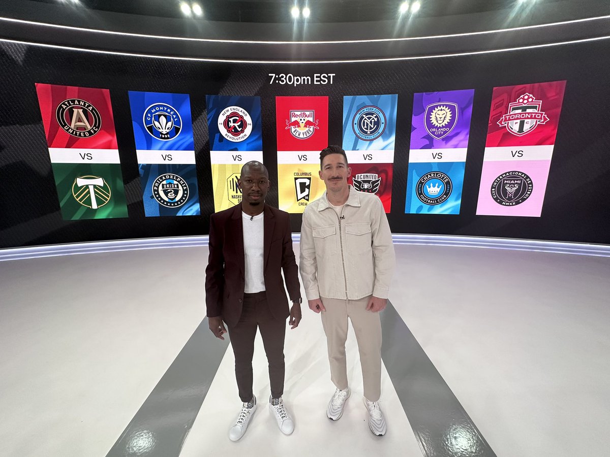 BWPNINENINE's tweet photo. #MLS360 @MLS @AppleTV @SachaKljestan Almost go time https://t.co/Lx5O52PTit