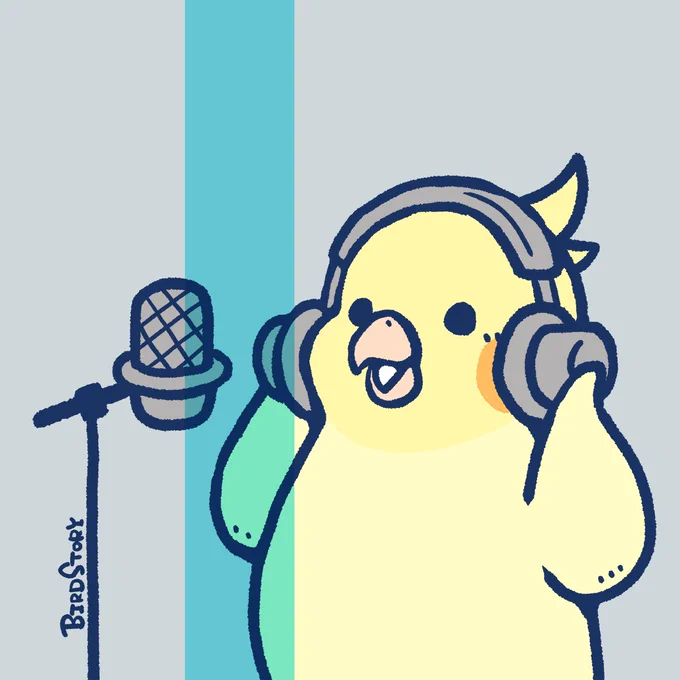 おはようございます。本日は3月19日、語呂合わせから、ミュージックの日とのことです#BIRDSTORY #ミュージックの日 