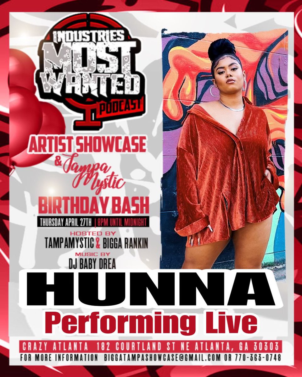 4/27 @ Crazy Atlanta‼️