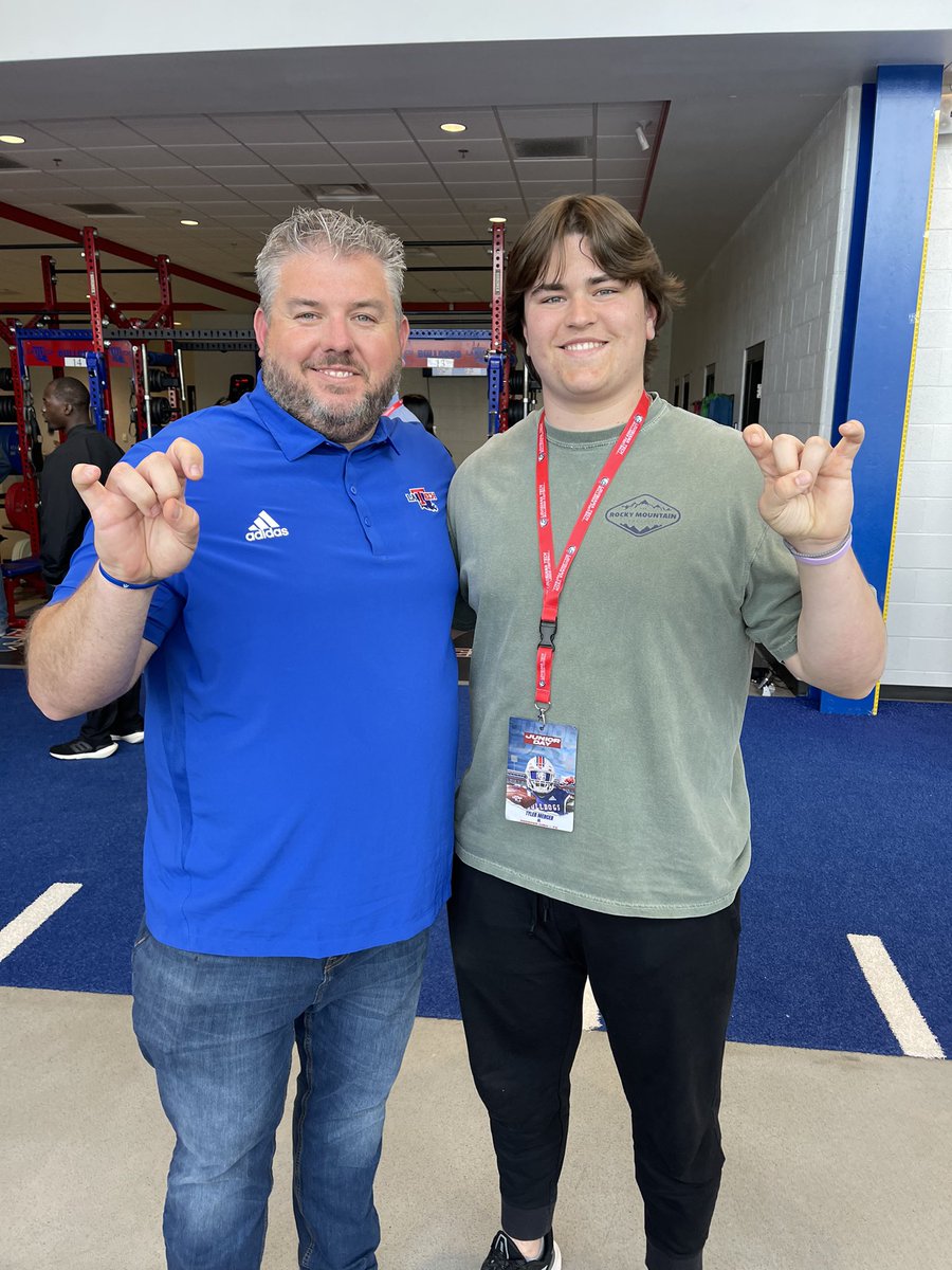 All Glory to God.  
After a great Junior Day, I am humbled and honored to receive an offer from Louisiana Tech University! #EverLoyalBe