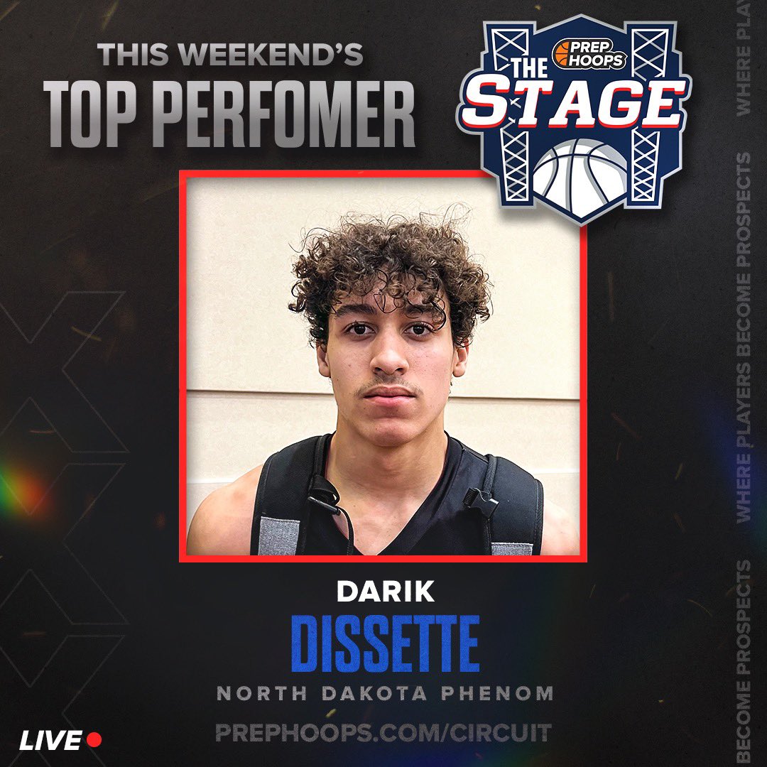 DAK Hoops (@dakshoops) on Twitter photo HUGE🎉CONGRATS to.....
North Dakota's Mr.🏀Darik Dissette🥇
(unanimous)
6'4" (2023) SG Minot
🌟from <a href="/magibasketball/">MHS Boys Basketball</a> & <a href="/NDPhenom2023/">ND Phenom 2023</a>
#1 Prospect in ND & <a href="/NDSUmbb/">NDSU Men's Basketball</a> commit
<a href="/Darik_Dissette/">Darik Dissette</a> is a generational player....
What a high school career.....
Excited to watch you with the 🦬 HUGE🎉CONGRATS to.....
North Dakota's Mr.🏀Darik Dissette🥇
(unanimous)
6'4" (2023) SG Minot
🌟from <a href="/magibasketball/">MHS Boys Basketball</a> & <a href="/NDPhenom2023/">ND Phenom 2023</a>
#1 Prospect in ND & <a href="/NDSUmbb/">NDSU Men's Basketball</a> commit
<a href="/Darik_Dissette/">Darik Dissette</a> is a generational player....
What a high school career.....
Excited to watch you with the 🦬