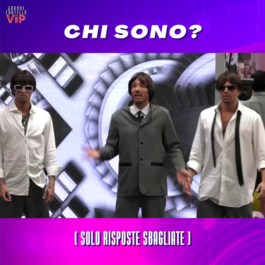 GrandeFratello's tweet photo. 👇🏼👇🏼👇🏼 #GFVIP https://t.co/ge0XAolGn2