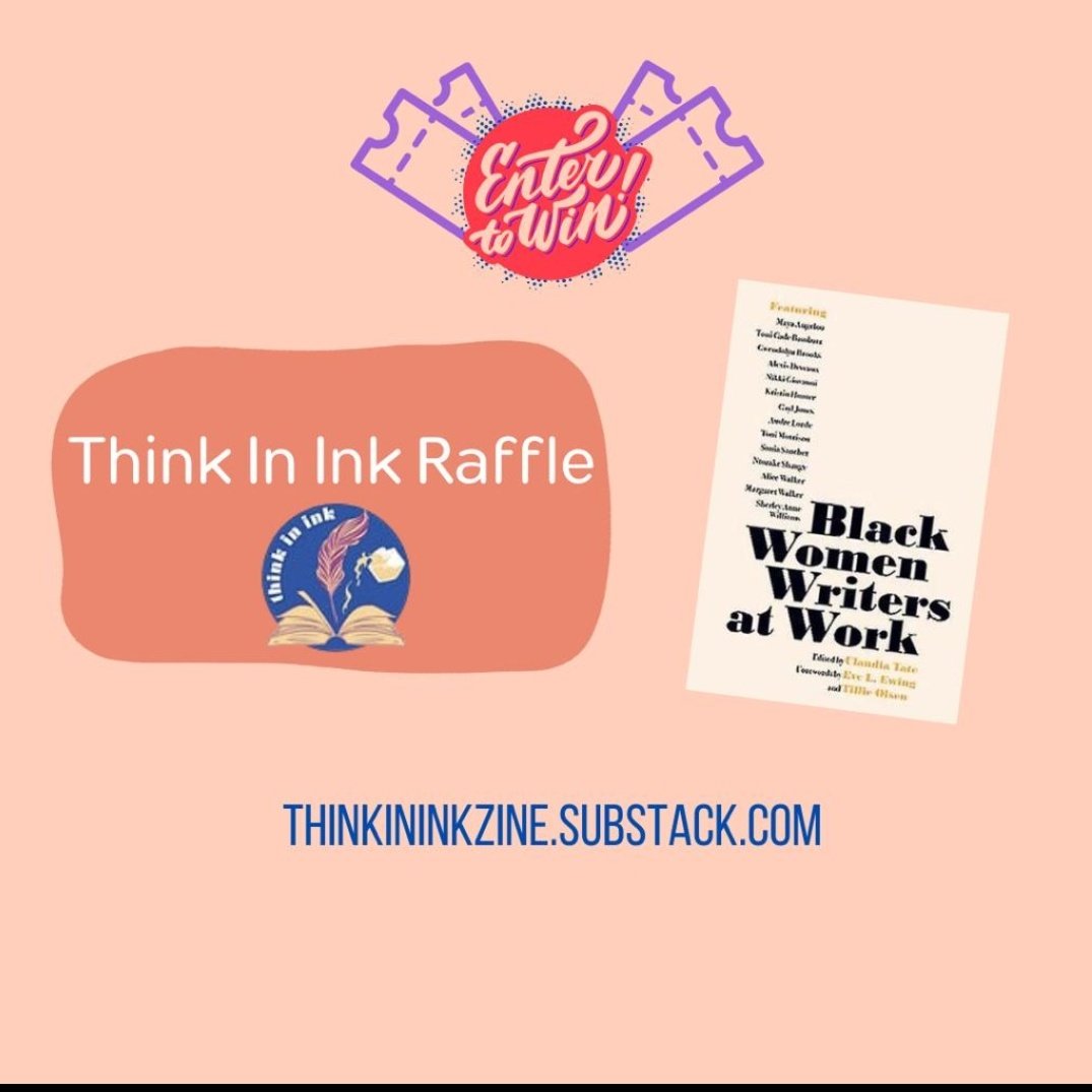 TheThinkInInk's tweet image. Enter our inaugural Think in Ink raffle now! All proceeds go to helping us maintain TII and produce new content for our substack! Link in Bio