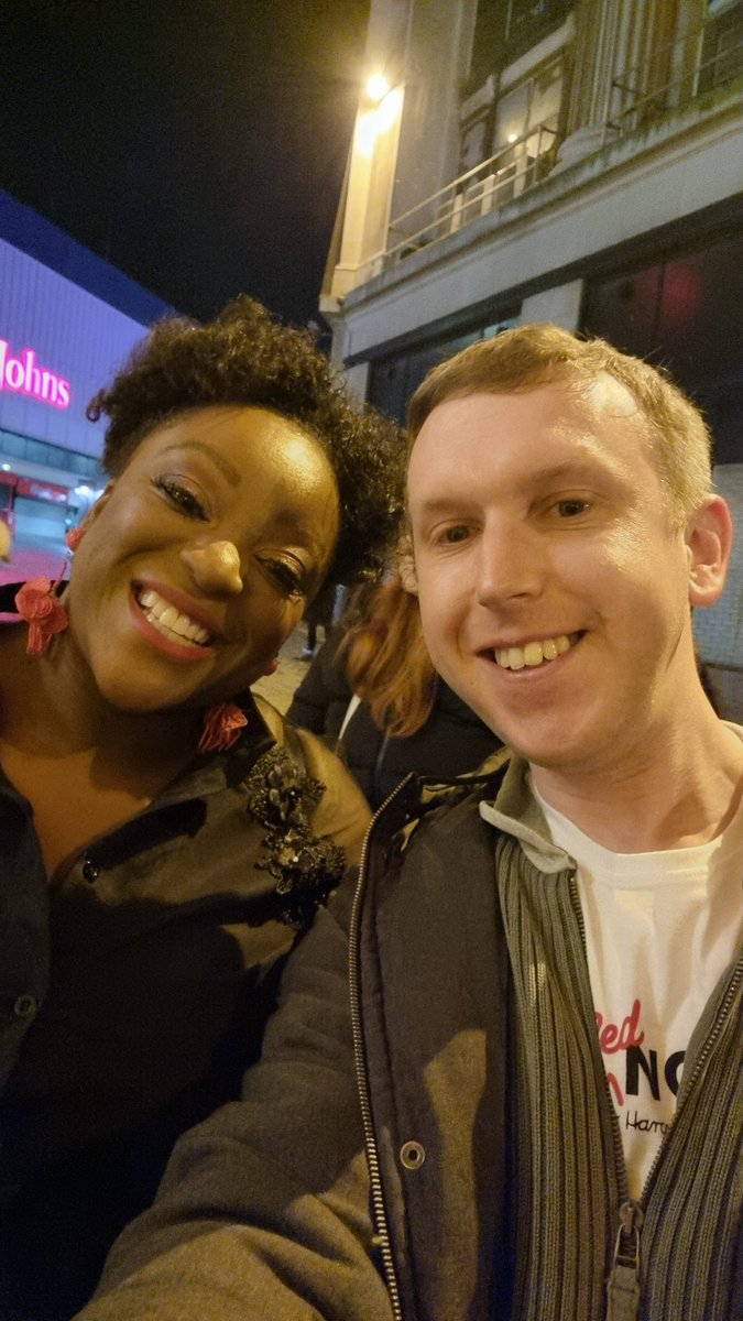 Just out of #TheOneLikeJudiLove at @LivEveryPlay - @1Judilove stormed Liverpool! Judi's no-holds-barred set is hilarious and honest. For a first night of a tour, it was firing on all cylinders. Kudos also to support act @LouiseYoung_ who got the crowd warmed up. #JudiLove