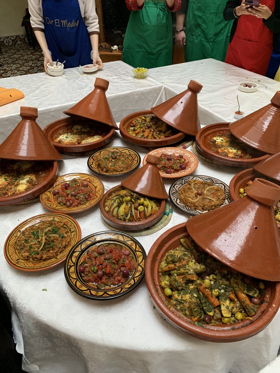 Oh the food in #morocco ! Tajines, fruit and nuts, couscous… so amazing! #thoreaums #exchangeourworld