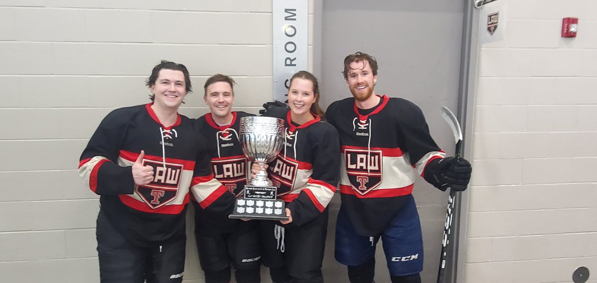 andrew_leach's tweet photo. Utilities law students with the trophy, https://t.co/9BNDPTege7