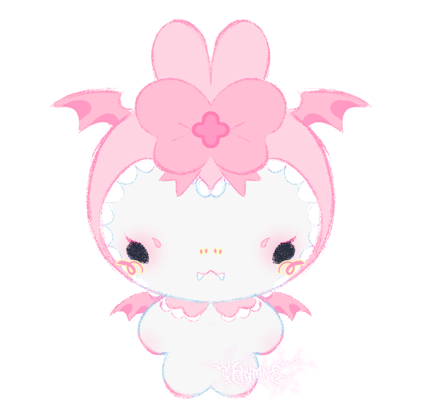 Hymnsbite's tweet photo. sanrio sona 
cupid ! !  

#artwork #ArtistOnTwitter #cute https://t.co/HynP9FcI5c