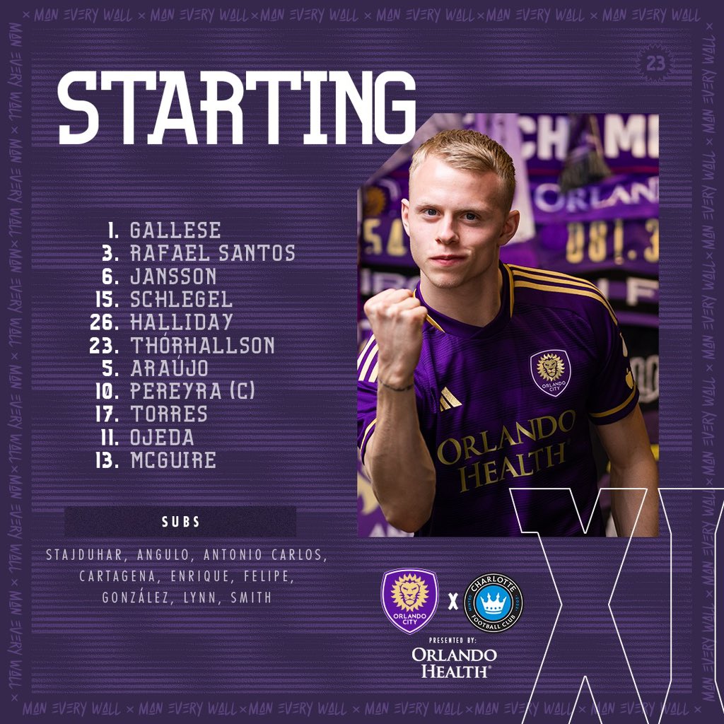 x - Orlando City SC on X: Your Lions for tonight 🦁 #MIAvORL