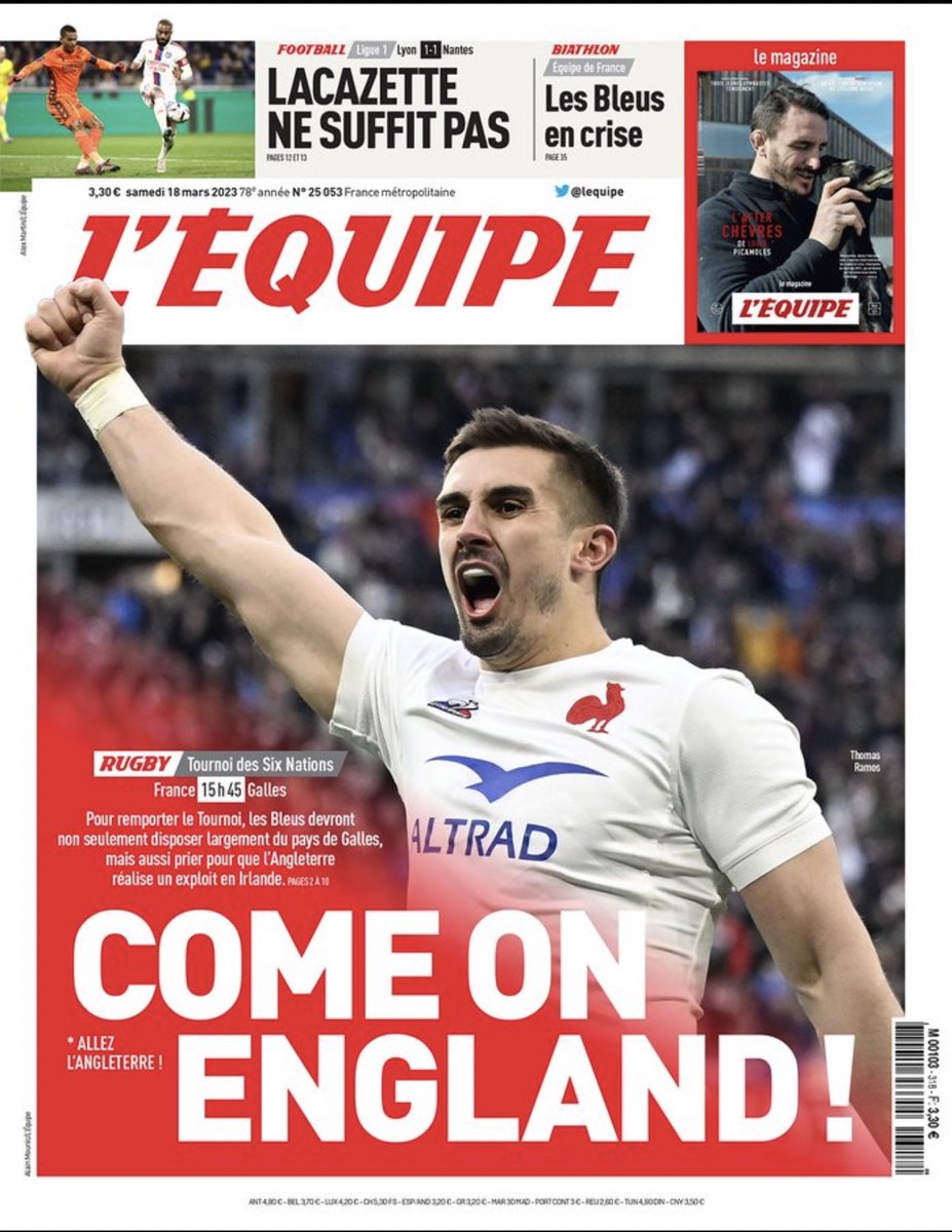 N’en parlons pas 😅 ☘️☘️☘️☘️ #SixNations