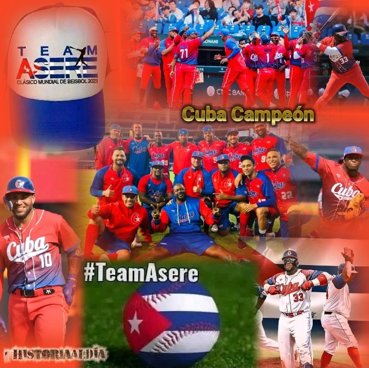 VidePvide's tweet photo. #HistoriaAlDía se suma apoyar a nuestro equipo Cuba de baseball en la semifinal en el medio de la boca del lobo. Pero con toda la valentía y más  de 11 millones de Cubanos y amigos que nos aman. Arriba TeamAsere Cuba y el mundo contigo. #IzquierdaUnida #MejorEsPosible https://t.co/FRuynWzu3X