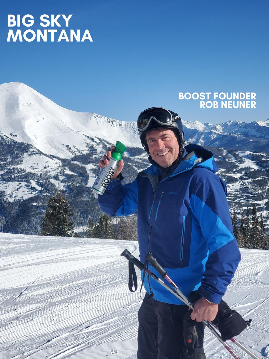 BoostO2's tweet photo. Boost Founder Rob Neuner and his family are in Big Sky, Montana, this weekend enjoying some skiing at Big Sky Resort in the heart of the Rocky Mountains
#boostoxygen #sportsoxygen #bigsky #bigskycountry #bigskymontana #cleanair #skiresort #oxygencan #altitude #elevation https://t.co/AUpYFKOvdW