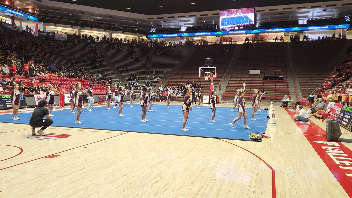 ATJuarez86's tweet photo. Providing coverage for the NMAA State Spirit Competition. ❤️ my job! 
#theresanATforthat #NATM2023 https://t.co/YXhJ0mcRfx