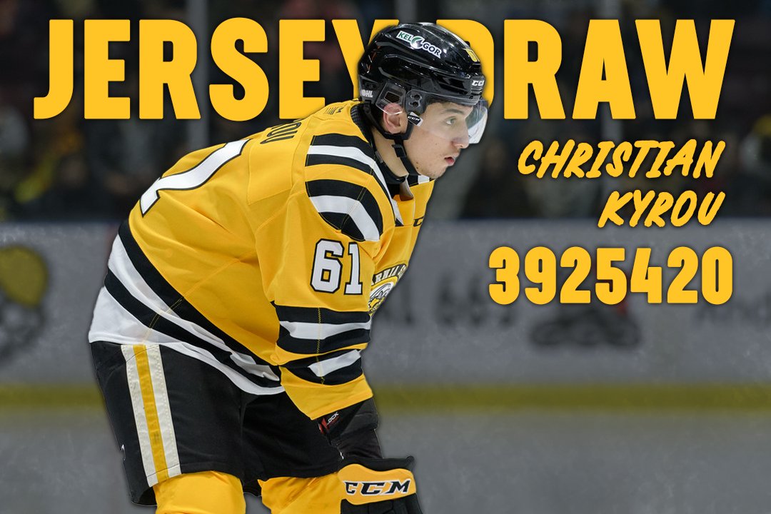 StingAssists's tweet photo. One of the BEST acquisitions at this year's deadline is the newest addition to one LUCKY fans collection😉🔥

Congratulations on your Signed Game Ready Christian Kyrou Jersey!

🎟️ | 3925420 https://t.co/vq99yNJkRq