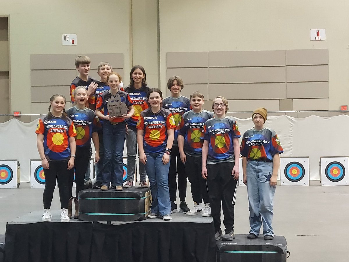 Highlander Way took 3rd place in states today at Archery! <a href="/HowellMISchools/">Howell Schools</a> <a href="/EMacG14/">Erin J. MacGregor</a>