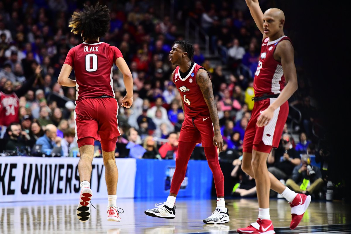 RazorbackMBB's tweet image. March Vo gonna keep fighting