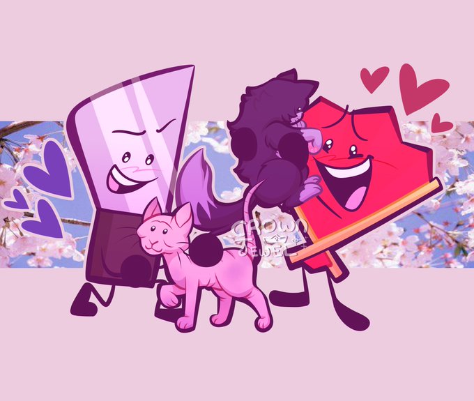 cats 🐱💕 #inanimateinsanity #knifan 
