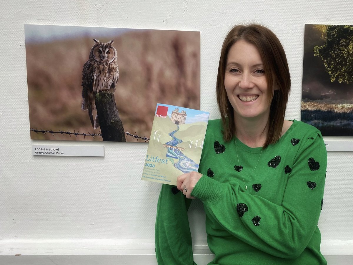 GemmaDC2's tweet photo. Wonderful wildlife gallery at Litfest 2023 @Litfest https://t.co/m1CYFMkvXN
