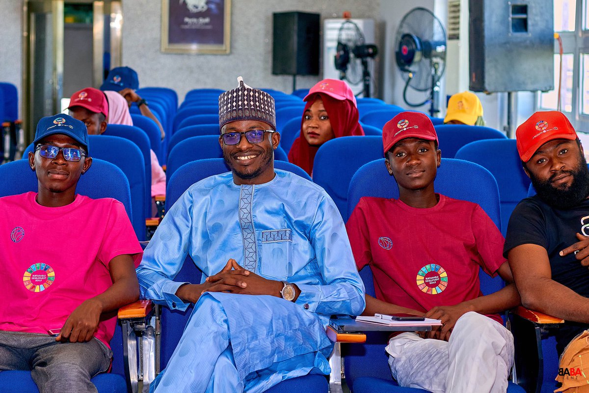 saudat_zik's tweet photo. At the 2-Day Multi-Partnership Training on SDs Tracking and Call to Action. 

#SDGs #changemakers #SDGsAdvocate #UnlockYourFuture #LeadingChange #UnitedNations #Socialimpact #GlobalGoals #DigitalSkills #ClimateAction #SustainableDevelopment #NLP https://t.co/mJQsMuDfrR