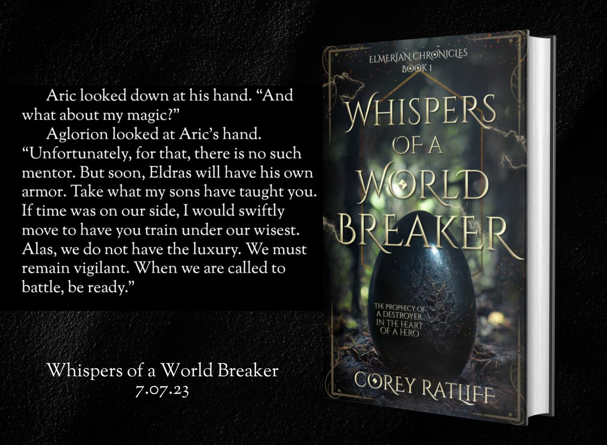 Pre-order Whispers of a World Breaker now!

#dragonriders #highfantasy #adultfantasy #dragons #epicfantasy 

amazon.com/dp/B0BS1RR2F1?…