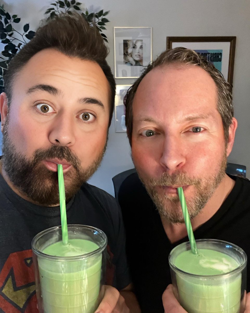 Last night, we continued a semi-regular tradition: spiked <a href="/mcdonalds/">McDonald's</a> #shamrockshake with a dash (or two) of Irish Cream!