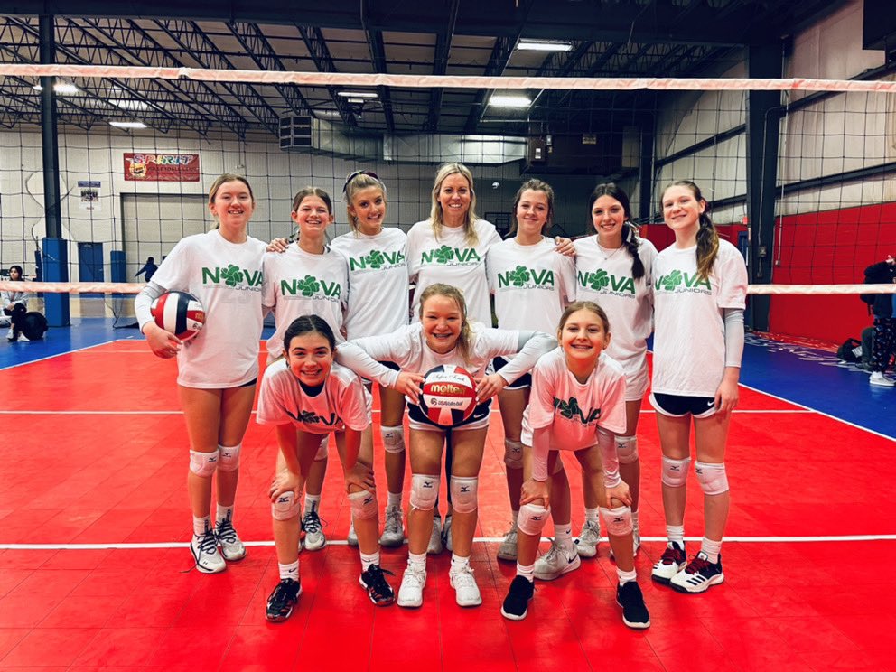mrscoach_vb's tweet photo. Long day but 13 navy finished 4-0 today!!! More pool play and bracket play tomorrow!! @NOVAJuniors https://t.co/Yv9tqaB73Z