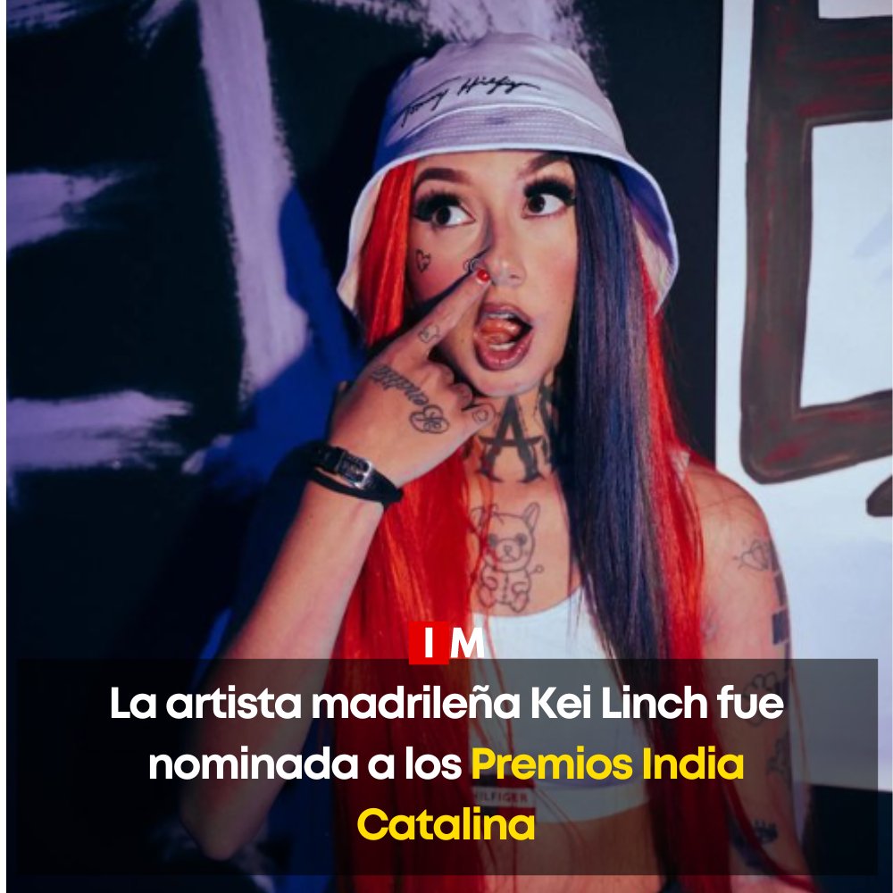 InformateMadrid's tweet photo. La artista madrileña Kei Linch compartió que fue nominada a los Premios India Catalina.
Ampliación:
https://t.co/xCJC9PPYMf #MadridCundinamarca https://t.co/fqQN59V4x6