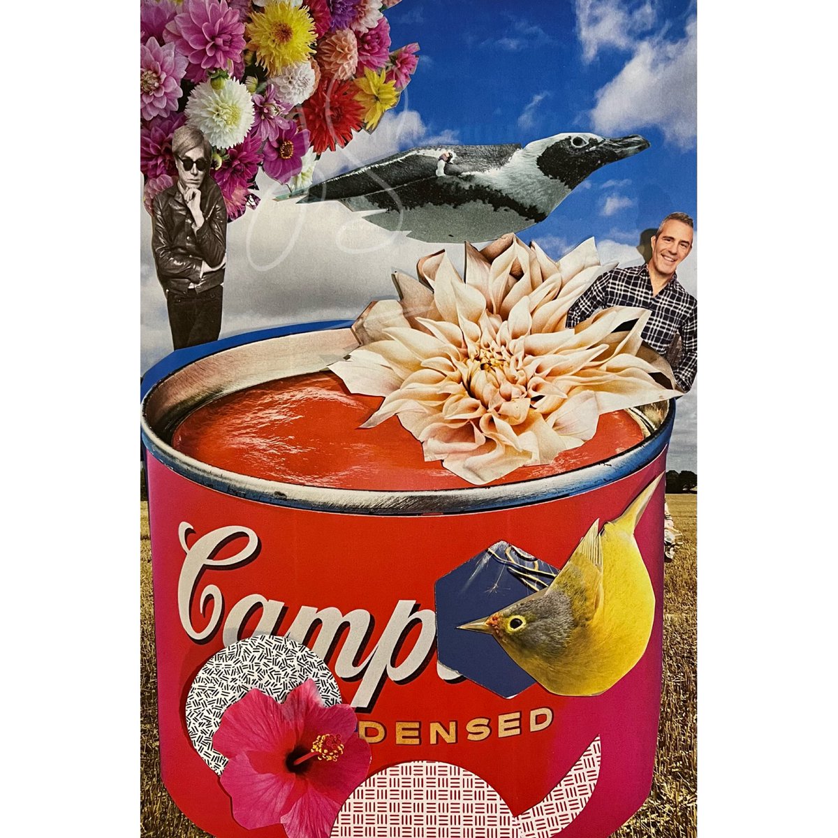JoJoArtspeaks's tweet photo. “Hey, Andy..” Collage Art 2023
#collage #magazinecollage #Trending #andycohen #campbellssoup #Artists #art #bravo #DigitalArtist #like https://t.co/JPs3rnzovZ