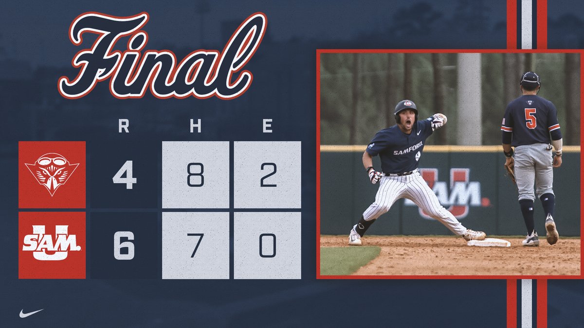 SamfordBaseball's tweet image. Doubleheader Sweep 𝐒𝐄𝐂𝐔𝐑𝐄𝐃 💪🧹🧹

#SetTheStandard
#AllForSAMford
