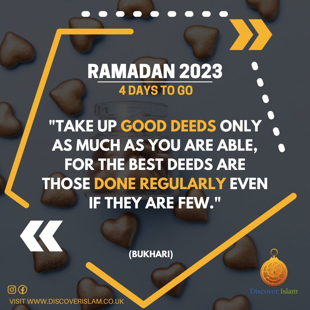 DiscoverIslamUK's tweet photo. This Ramadan, be part of our campaign and support our mission of spreading the message of peace. 
To learn more about our programmes and how you can support us, please visit https://t.co/tNbMKgpLaR. https://t.co/yANf2ziZ5I