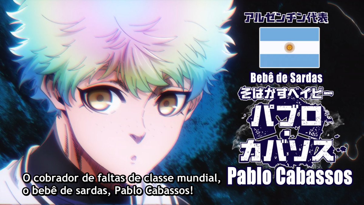 Engine Lobo on X: Obrigado Blue Lock por nos proporcionar um argentino de  cabelo gamer chamado Cabaços Melhor anime de esporte   / X