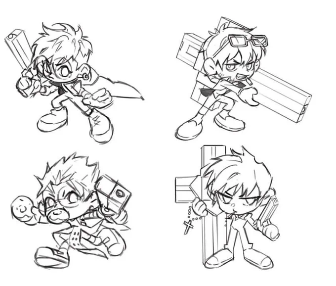 Making some new keychain designs, and I'm adding Knives soon 
