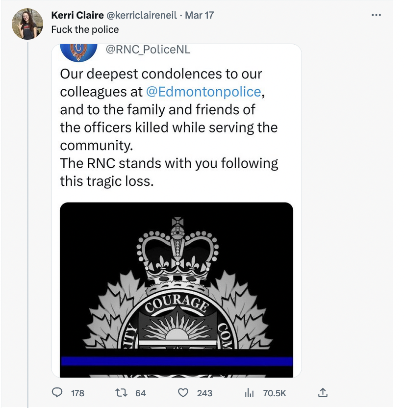 jonkay's tweet photo. Not only is this person a member of the @MemorialU Board of Regents, she's also on its "Human Relations Committee"
https://t.co/ry97mzzr4J https://t.co/EQU5DAjvb8