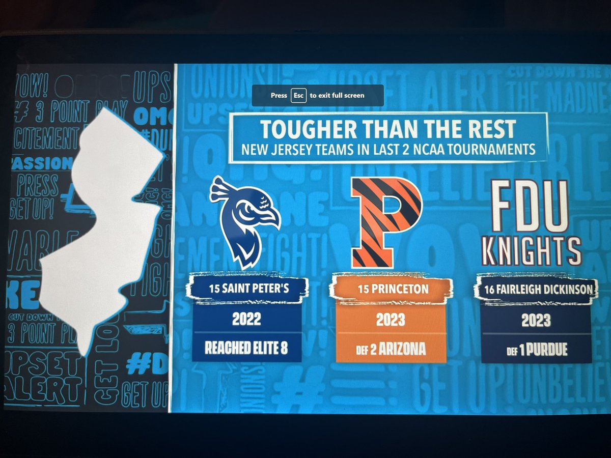 collinsnyc's tweet photo. Let’s go #PRINCETON!  @PrincetonMBB in the LEAD!!!  #GoCinderella #GoJerseyGoJerseyGo!!! https://t.co/EMsVFtwgny