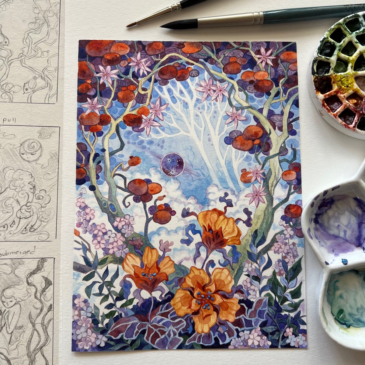 scarlethawk's tweet photo. This one makes me happy 😊 I’m definitely making more art this year. Yay! https://t.co/DmqIMpo0hm