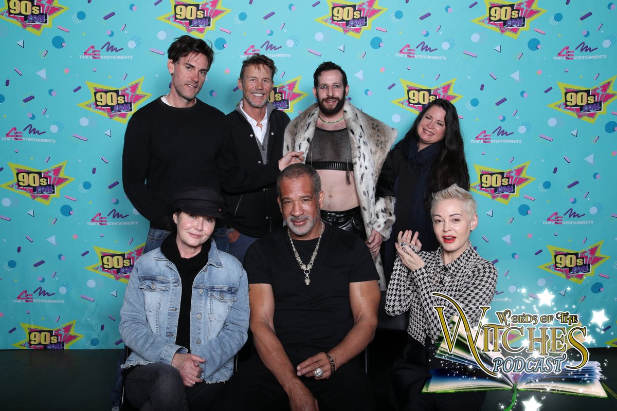 Wordsofwitches's tweet photo. Mr. Hellfire made it to the con!!!! #charmed #charmedcast #90scon #wordsofthewitches #charmedpodcast #mshellfire https://t.co/CaeeNEAW7Z
