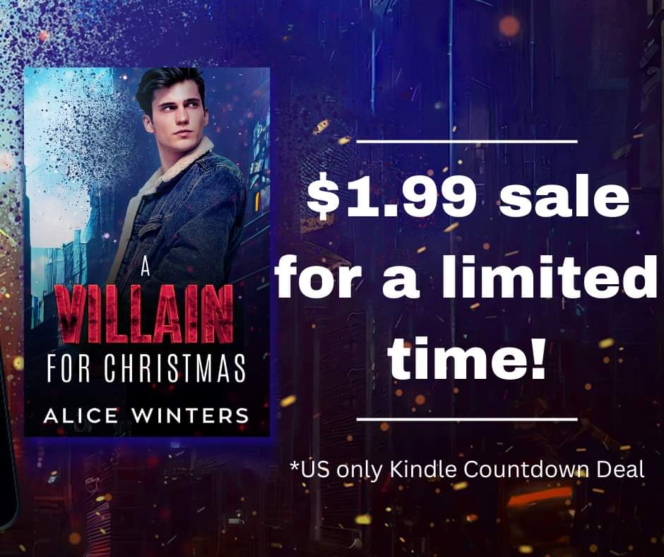 AliceWinters25's tweet photo. $1.99 US Kindle Countdown sale!

From today through March 20 A Villain for Christmas will be on sale for $1.99 on the US site in anticipation of A Hero in Hiding’s release on Tuesday! https://t.co/vMnsIM3TE2

preorder for book two: https://t.co/ZsJeJtj0iH

#GayRomance #mmRomance https://t.co/7AVuUjqH7W