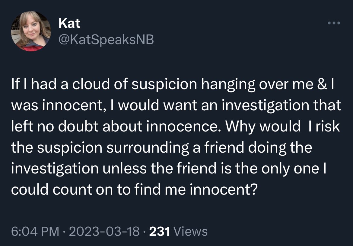 johnsgunn's tweet photo. Kathy, you literally delete every one of your tweets within a couple days.
You’re the picture of “guilty”.
#UnmaskKathy #ScaredyKat https://t.co/cXAw6sIUGj