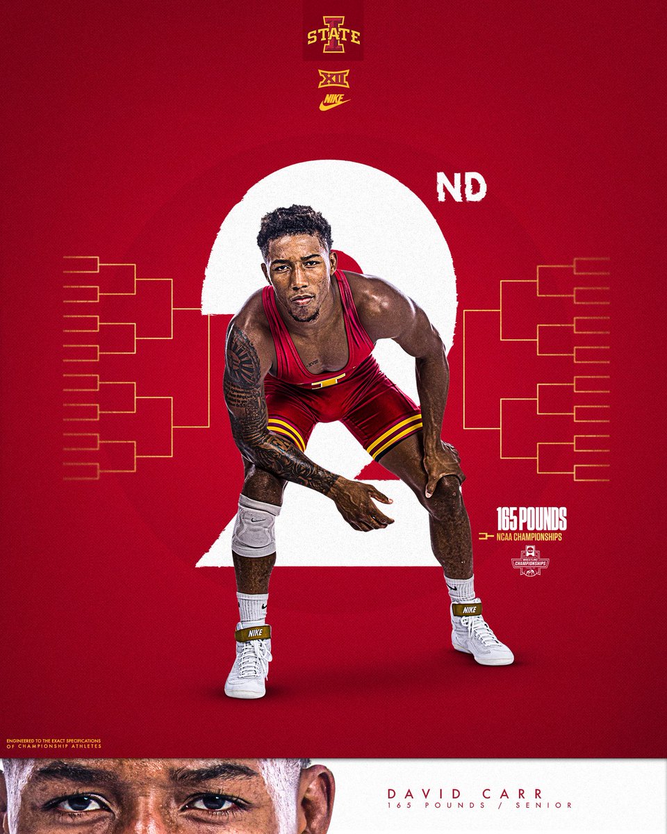 David Carr places second at the 2023 NCAA Championships.

Heck of a season, David!

🌪🚨🌪