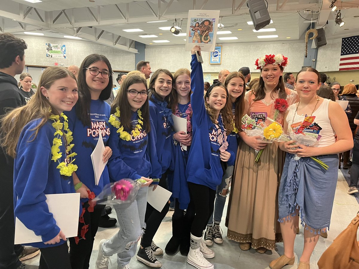 Intermediate East supporting Intermediate North! We cannot wait for Intermediate South’s play this Friday. When there is support, there is success! <a href="/wearetrschools/">Toms River Regional Schools</a>