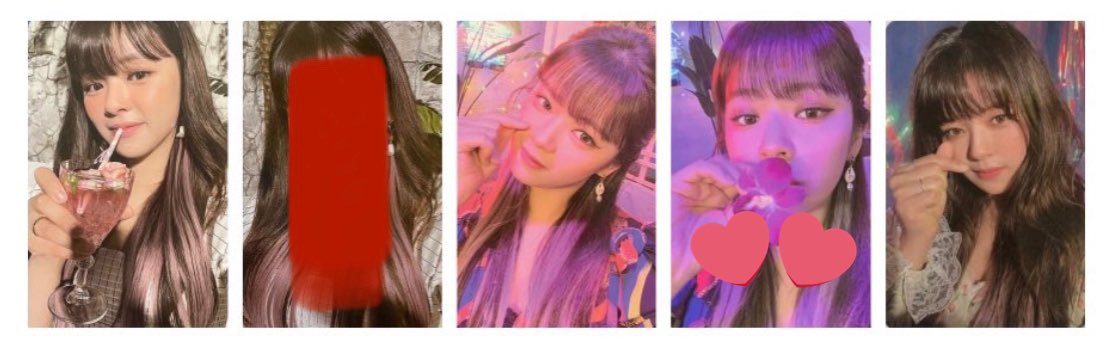 jeongyeonmaingf's tweet photo. WTT TWICE Taste of Love

US only!

Have : Chaeyoung pc

Want : Jeongyeon and Sana pcs that are not marked (ones marked with hearts are prio)

dm me if interested:)) @TWICE_trades #TWICE https://t.co/tP5AXlemVq