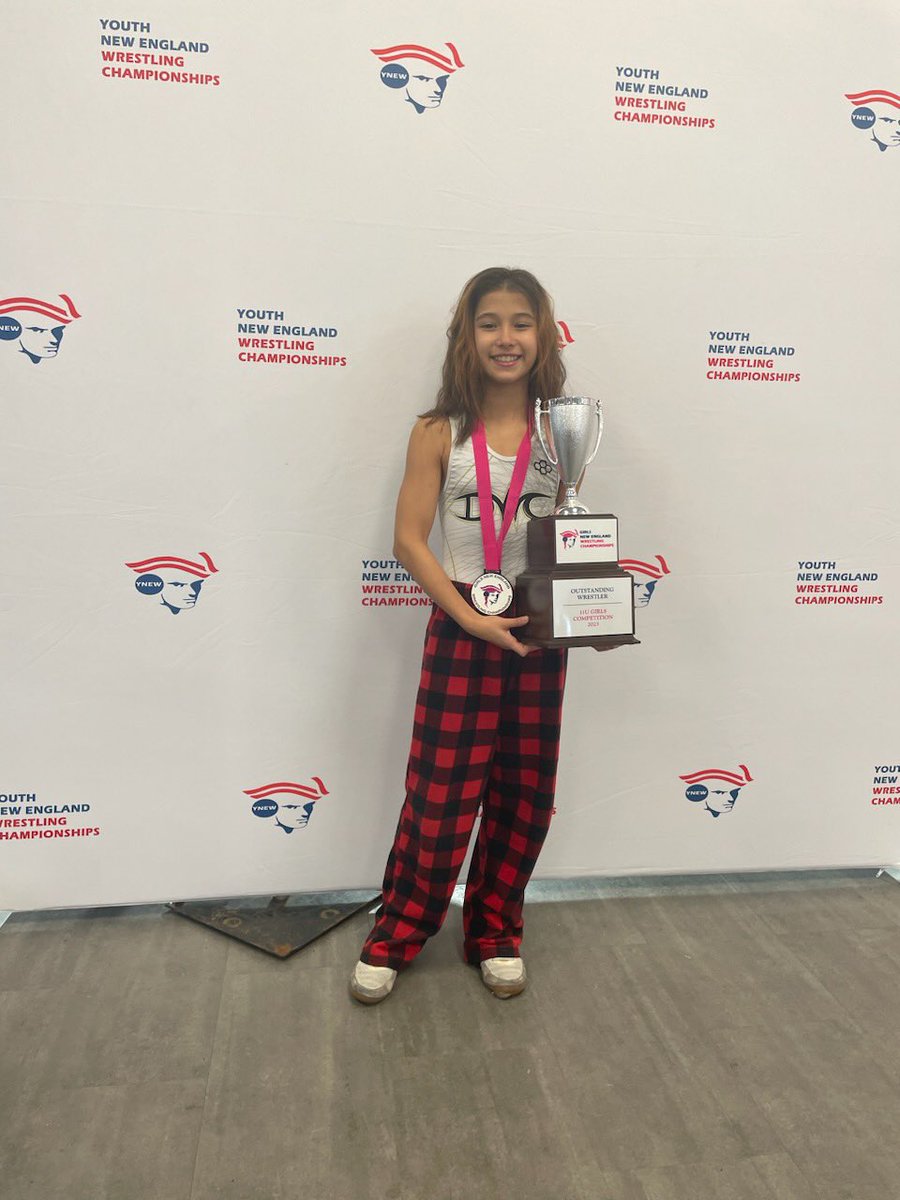 RoseliMatthews's tweet photo. 2023 Youth New Englands ! First placed for Pepper Matthews 11U Girls 80 pounds. Yeahhhhh 🤼‍♀️🥇🏆🫶🏻 https://t.co/1yej7dhD8l