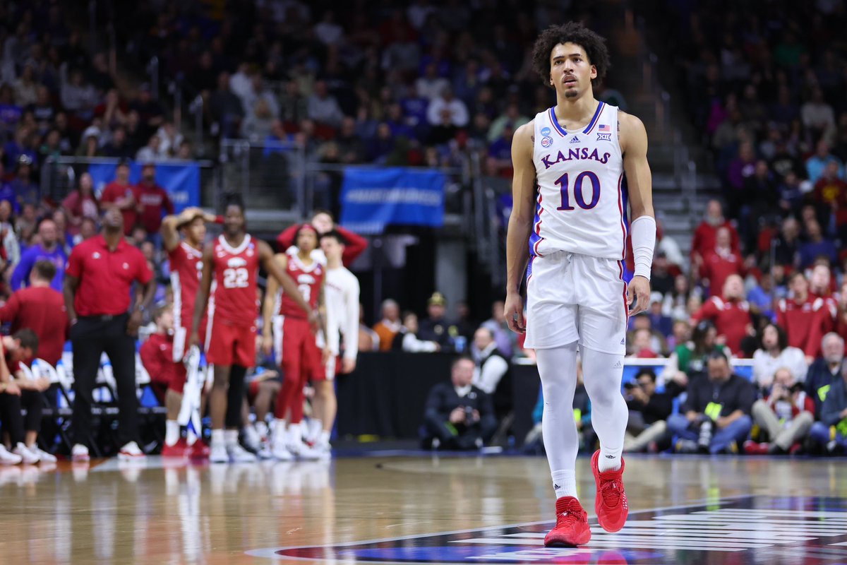 SBNation's tweet image. The Kansas Jayhawks were 47-0 all time in the NCAA Tournament when leading by at least 8 points at halftime…

Until they met the Arkansas Razorbacks today.