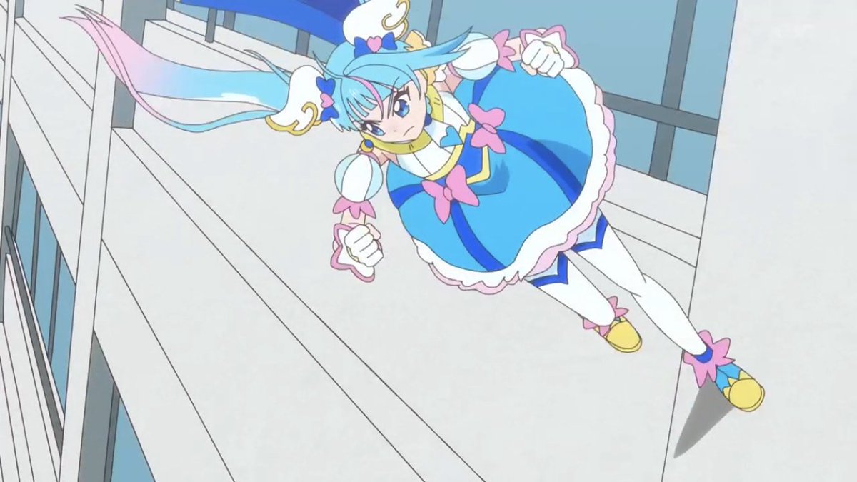 「壁走り!  #precure 」|ワトソン士のイラスト