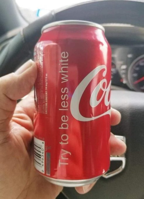 anthonymacleod5's tweet photo. I'm not white and I find this offensive. https://t.co/nWmVUdLF46