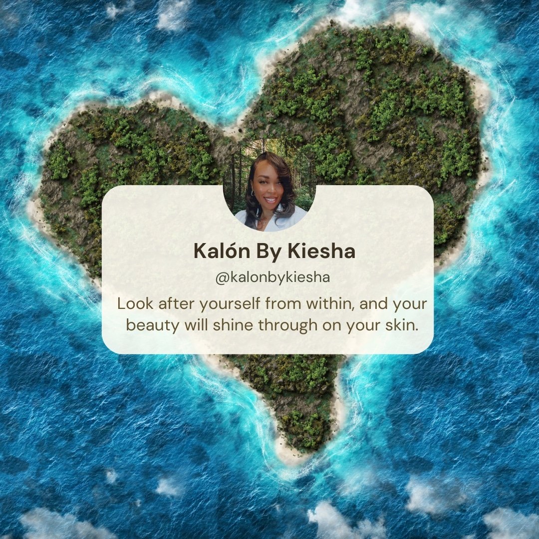 kalonbykiesha's tweet image. Come &amp;amp; experience beauty thats more than skin deep by letting Kalón By Kiesha give you a glimpse of the "MORE" we see with our holistic approach to skin care❣️
#beautythatismorethanskindeep #motivationalskincare #skinspired #beautythatinspires #ohioesthetician #holisticskincare