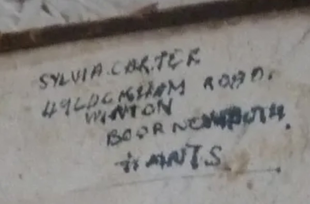 Can anyone help me? What road in Winston, Bournemouth, did Sylvia Carter live on?