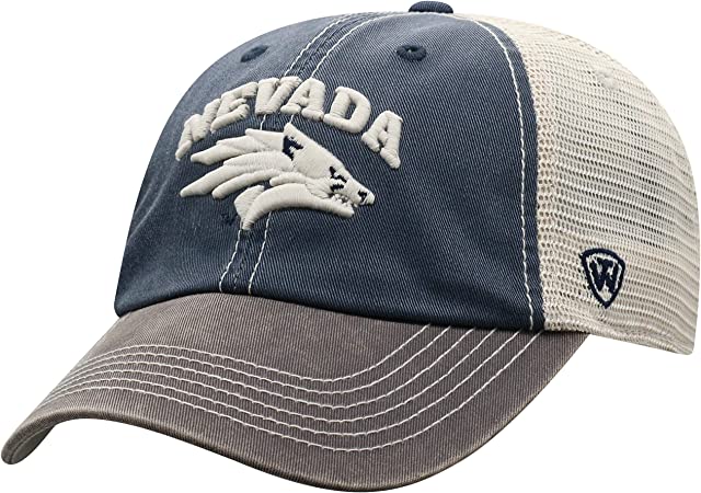 PriceWatcherApp's tweet photo. Price dropped (40,59$ => 39,54$) : NCAA Nevada Wolf Pack Relaxed Fit Adjustable Mesh Offroad Hat, Navy, A... ! 
 https://t.co/uw2V9sJPIz #leDenicheur #Dealabs https://t.co/kf0DnqtLC1