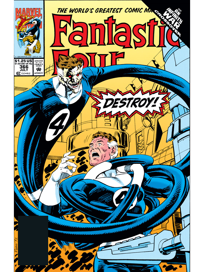 Classic Marvel Comics on Twitter "Fantastic Four 366 cover dated July