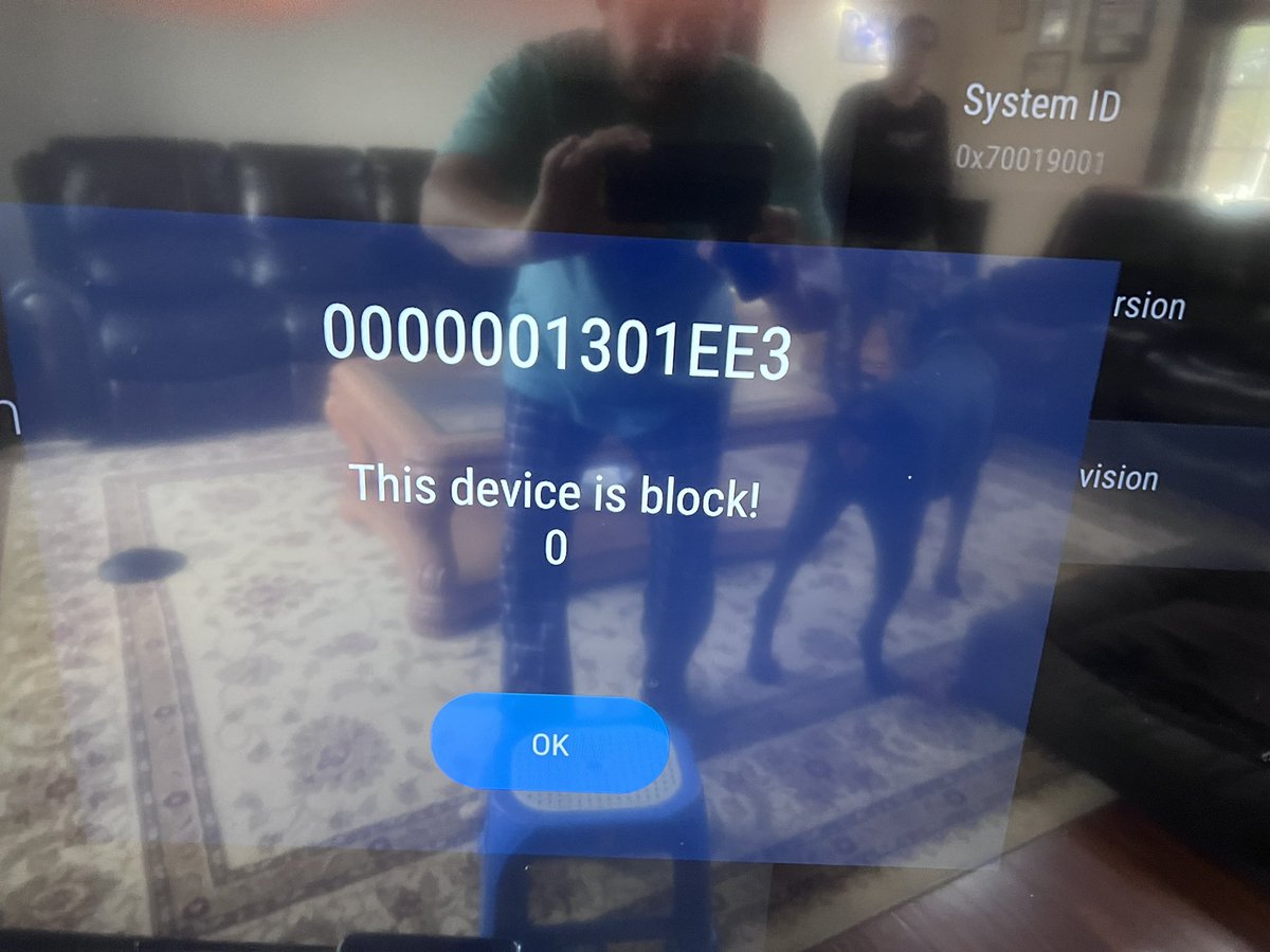 RRamie's tweet photo. @FormulerTv Team I am getting following error #0000001301EE3 (Just purchased - Z10 Pro Max) pls help - Not Happy with Product &amp; Support https://t.co/H9095iAGOL
